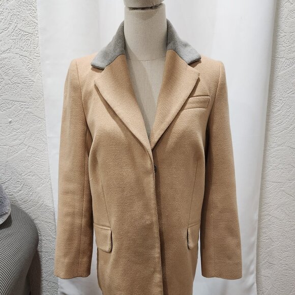ASOS Jackets & Blazers - ASOS Grey and tan trench coat